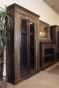 Zestaw  kolonialny z mosiądzem