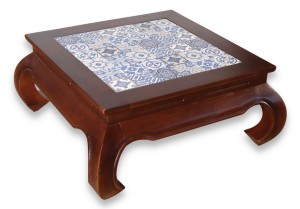 Stolik kawowy Opium z ceramicznym blatem 80x80x40cm