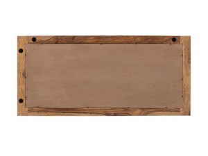 komplet-mebli-łazienka-drewno-akacja-lustro-drewniana-rama
