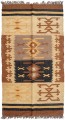 dywan-płasko-tkany-ręczna-robota-wełna-juta