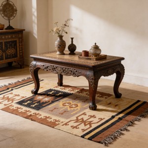 dywan-kilim-indyjsk-wełna-juta-160x90
