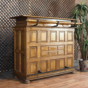Lada barowa drewno 130x70x115 cm