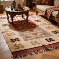 kilim-dywan-wełna-juta-płaskotkany-kolory-ziemi