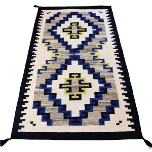 Dywan płaskotkany Boho ze złotą nitką Gota 101x187cm 