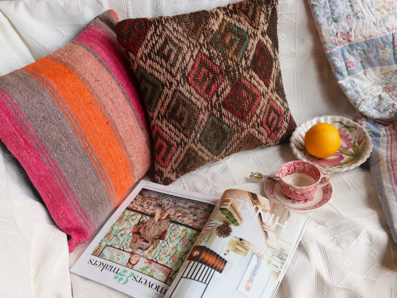 boho-etno-poszewka-kilim-handmade-turecka-naturalne-materiały